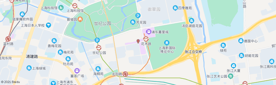 上海梅花路石楠路_公交站地图_上海公交_妙搜公交查询2024