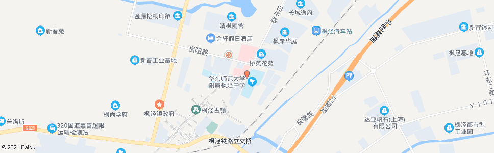 上海白牛路枫叶阳路(老车站)_公交站地图_上海公交_妙搜公交查询2024