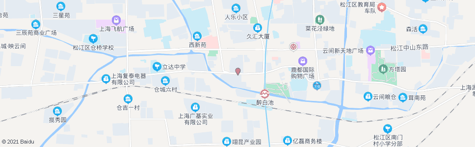 上海西林路松汇路_公交站地图_上海公交_妙搜公交查询2024