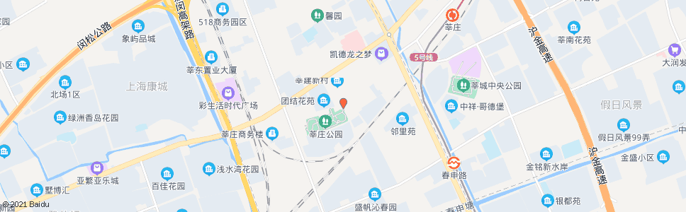 上海莘西路莘浜路_公交站地图_上海公交_妙搜公交查询2024