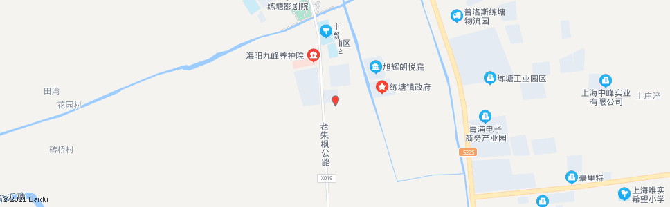 上海章练塘路老朱枫公路_公交站地图_上海公交_妙搜公交查询2024