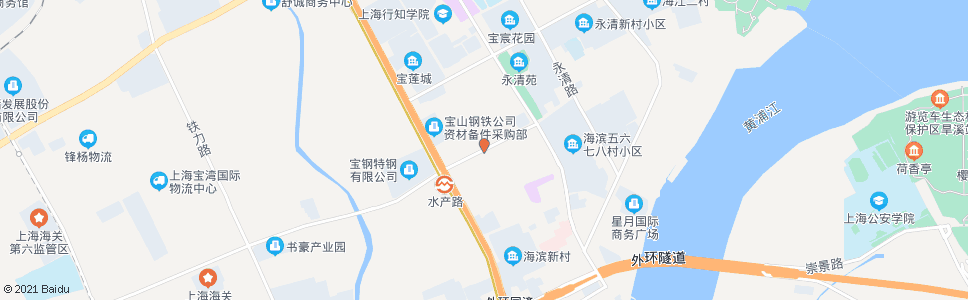 上海水产路同泰北路_公交站地图_上海公交_妙搜公交查询2024