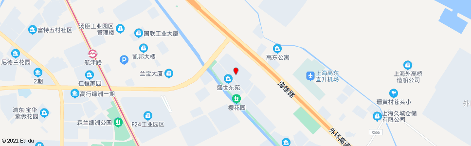 上海高东新村_公交站地图_上海公交_妙搜公交查询2024