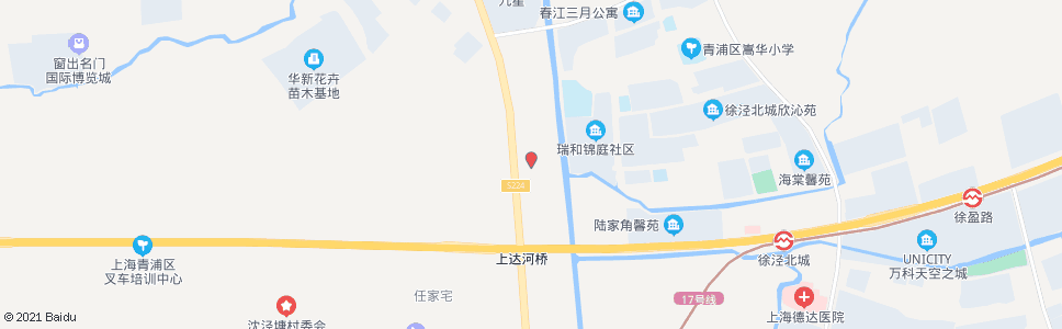 上海嘉松中路白马塘村_公交站地图_上海公交_妙搜公交查询2024