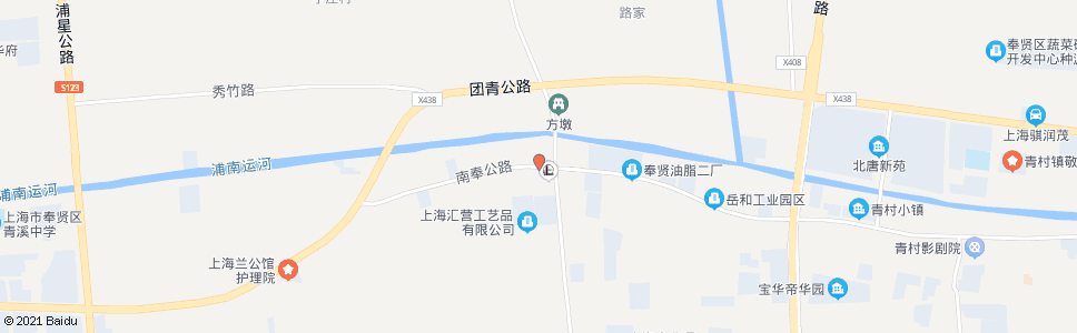 上海金力泰(南奉公路沿钱公路)_公交站地图_上海公交_妙搜公交查询2024