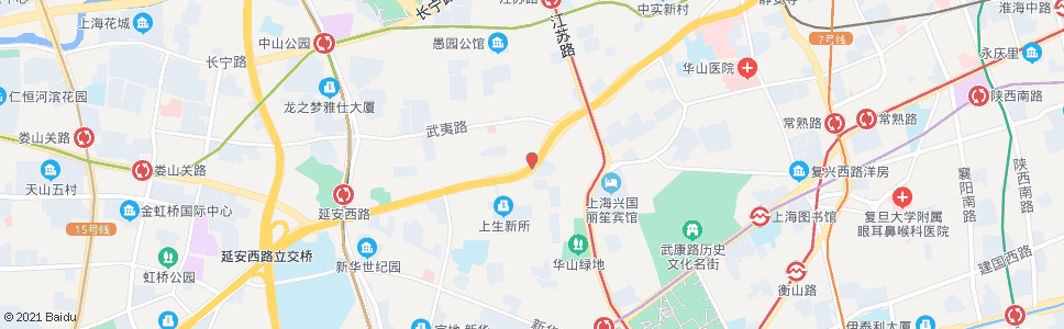 上海延安西路番禺路_公交站地图_上海公交_妙搜公交查询2024