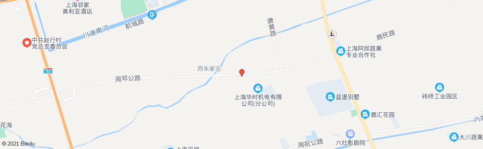 上海周邓公路鹿川路_公交站地图_上海公交_妙搜公交查询2024