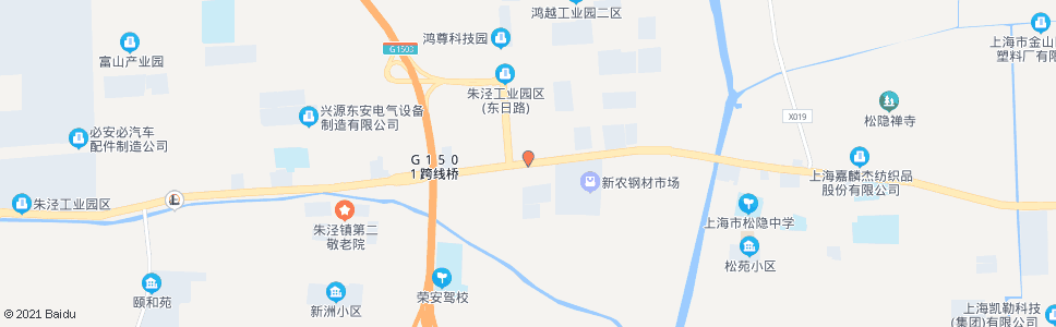 上海亭枫公路新顺路_公交站地图_上海公交_妙搜公交查询2024