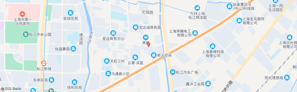 上海茸平路沪松公路_公交站地图_上海公交_妙搜公交查询2024