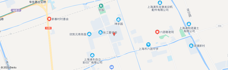 上海川沙路川图路(川沙国际精工园)_公交站地图_上海公交_妙搜公交查询2024