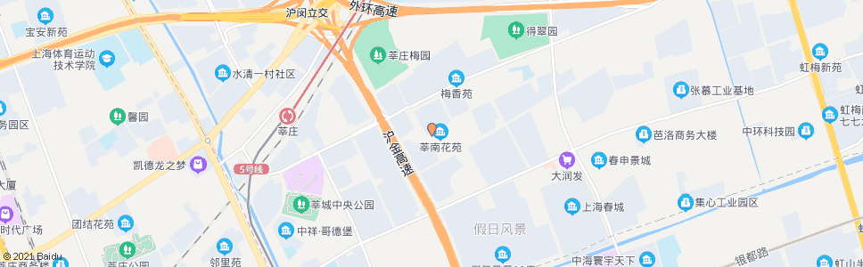 上海高兴路莘吉路_公交站地图_上海公交_妙搜公交查询2024