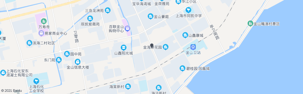 上海龙胜东路杭州湾大道_公交站地图_上海公交_妙搜公交查询2024