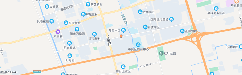 上海环城南路古华路(体育中心)_公交站地图_上海公交_妙搜公交查询2024