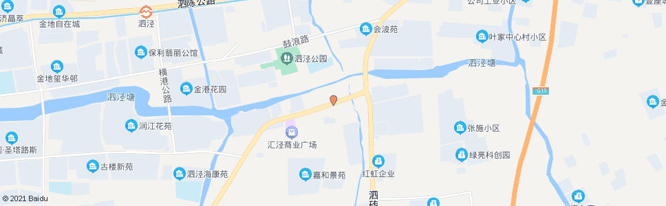 上海泗泾车站(沪松公路张泾路)_公交站地图_上海公交_妙搜公交查询2024