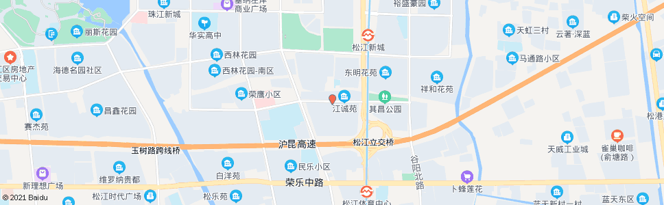 上海南其昌路(江中小区)_公交站地图_上海公交_妙搜公交查询2025