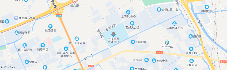 上海盈港东路诸光路(国家会计学院)_公交站地图_上海公交_妙搜公交查询2024