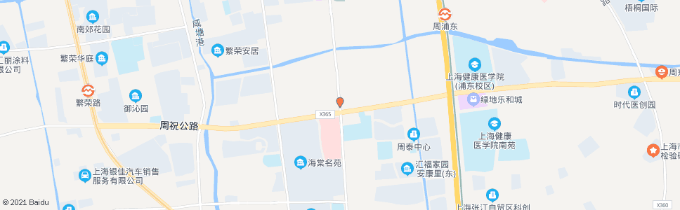 上海周园路周祝公路_公交站地图_上海公交_妙搜公交查询2024