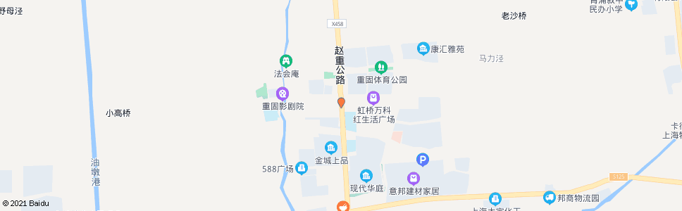 上海福泉山路赵重公路_公交站地图_上海公交_妙搜公交查询2024