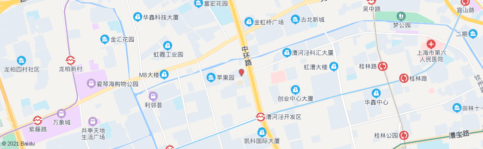 上海虹梅路环镇南路_公交站地图_上海公交_妙搜公交查询2024