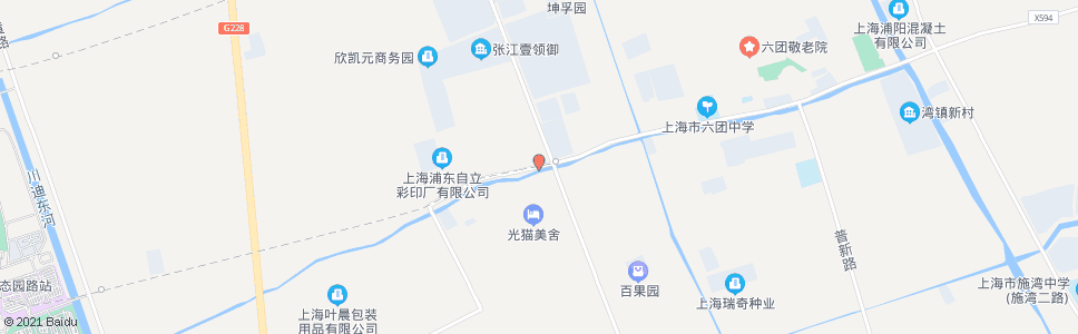 上海六陈路川沙路_公交站地图_上海公交_妙搜公交查询2024