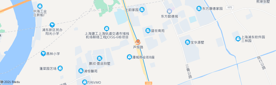 上海芦恒路地铁站_公交站地图_上海公交_妙搜公交查询2024