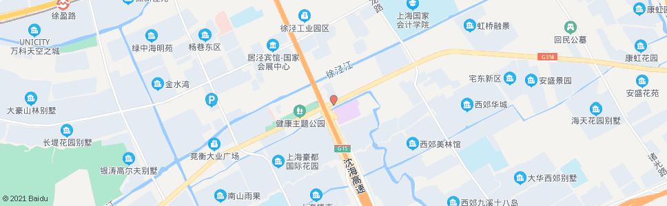 上海沪青平公路徐泾_公交站地图_上海公交_妙搜公交查询2024