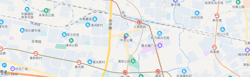 上海桃浦路大渡河路_公交站地图_上海公交_妙搜公交查询2024