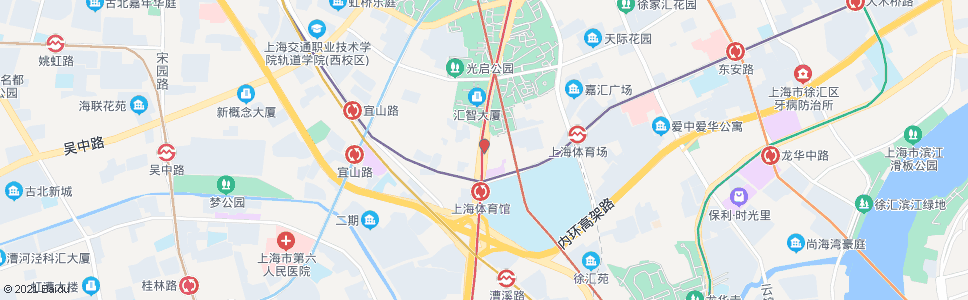 上海漕溪北路裕德路_公交站地图_上海公交_妙搜公交查询2024