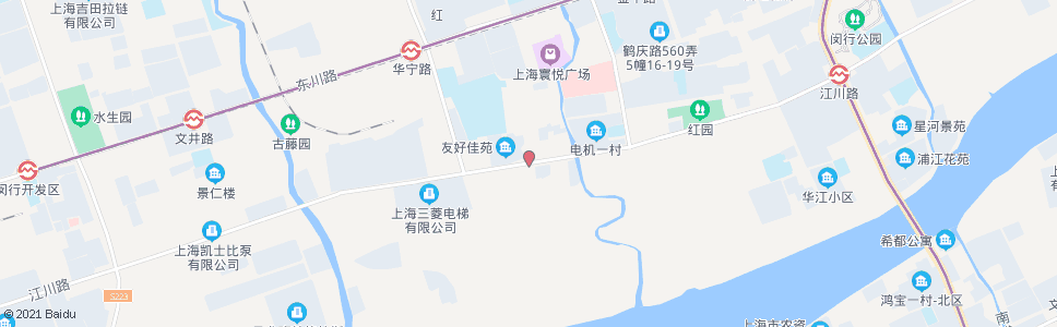 上海江川路碧江路_公交站地图_上海公交_妙搜公交查询2024