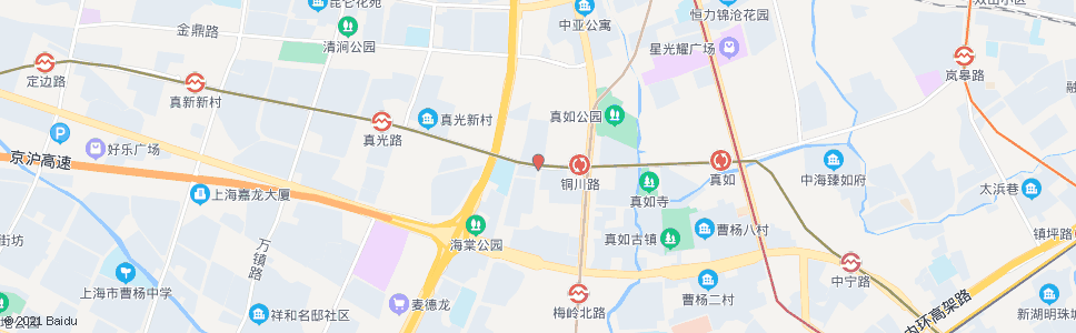 上海铜川路北石路_公交站地图_上海公交_妙搜公交查询2024