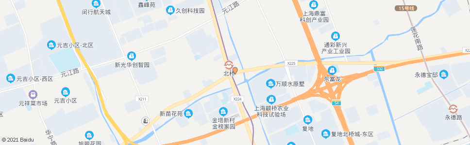 上海放鹤路沪闵路_公交站地图_上海公交_妙搜公交查询2024