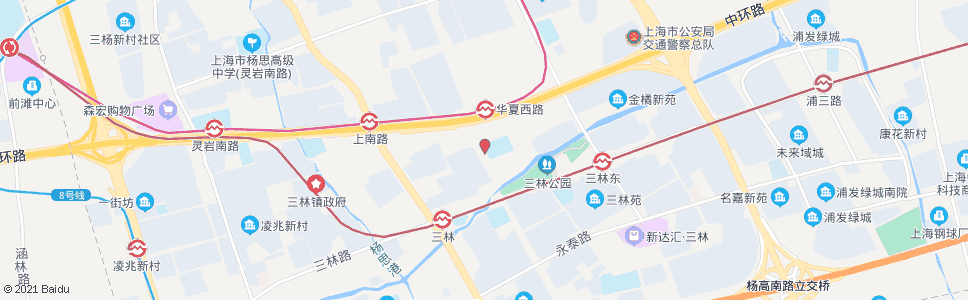 上海云台路尚博路(东方南院)_公交站地图_上海公交_妙搜公交查询2024