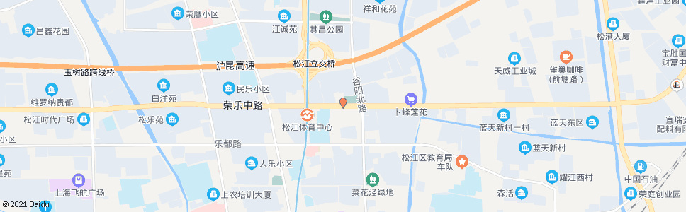 上海九峰路荣乐路_公交站地图_上海公交_妙搜公交查询2025