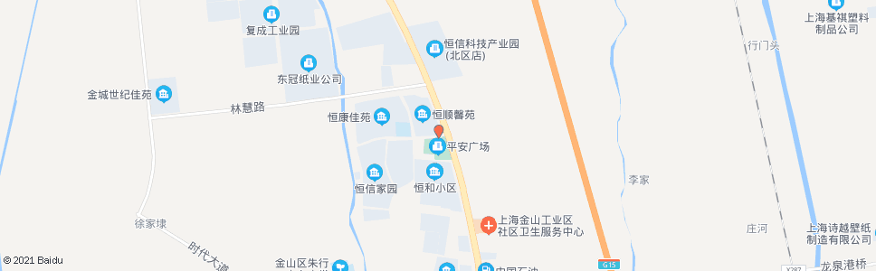 上海恒顺路恒康路_公交站地图_上海公交_妙搜公交查询2024