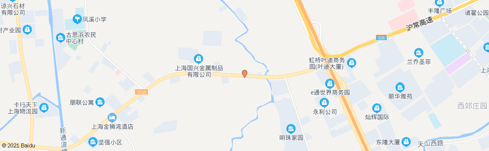 上海凤嵩路北青公路_公交站地图_上海公交_妙搜公交查询2024