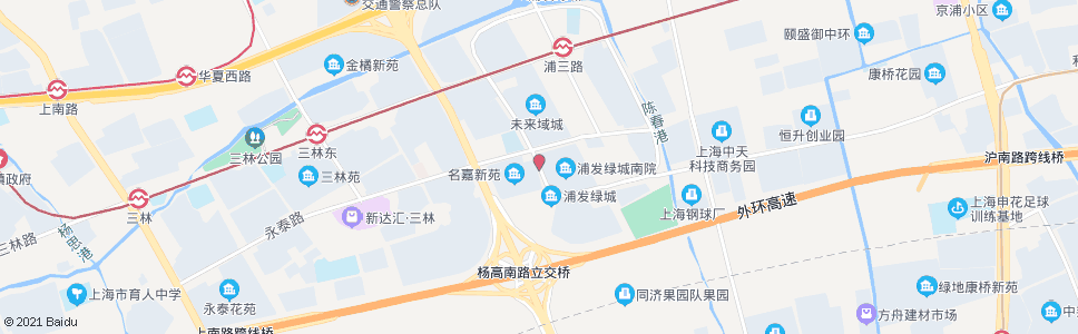 上海西泰林路永泰路_公交站地图_上海公交_妙搜公交查询2024