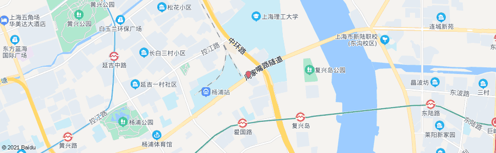 上海周家嘴路军工路_公交站地图_上海公交_妙搜公交查询2024