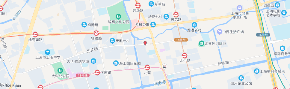 上海莲园路沪南路_公交站地图_上海公交_妙搜公交查询2024