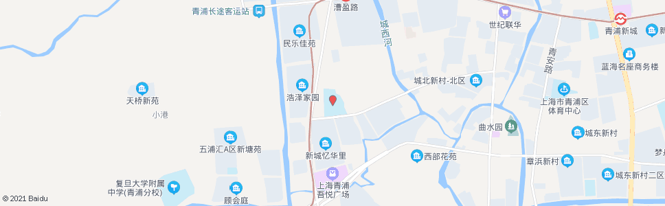 上海青赵公路漕盈路(实验中学)_公交站地图_上海公交_妙搜公交查询2024