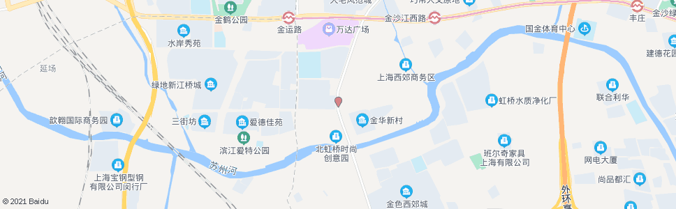 上海华江路爱特路_公交站地图_上海公交_妙搜公交查询2025