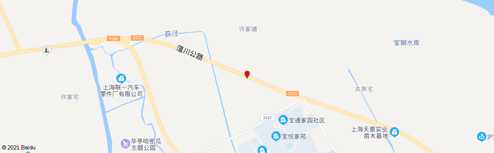 上海蕰川公路沪新路_公交站地图_上海公交_妙搜公交查询2024