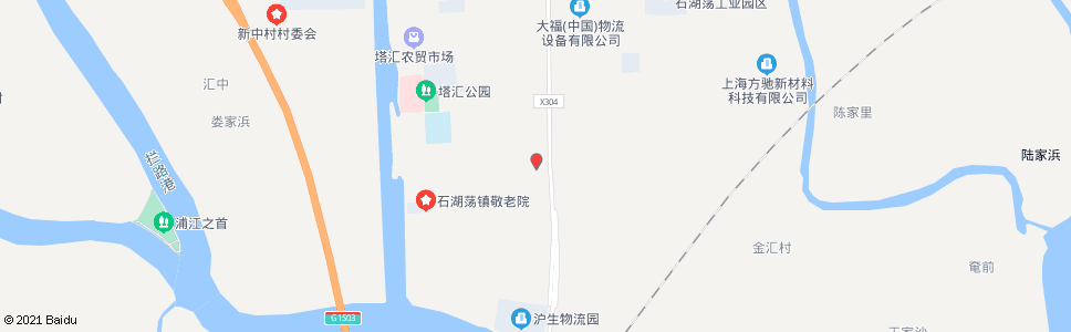 上海贵南路辰塔大桥_公交站地图_上海公交_妙搜公交查询2024