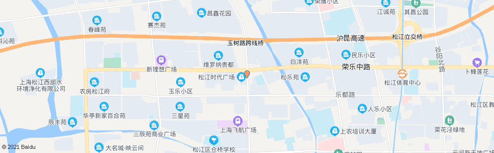 上海玉树路荣乐路_公交站地图_上海公交_妙搜公交查询2024