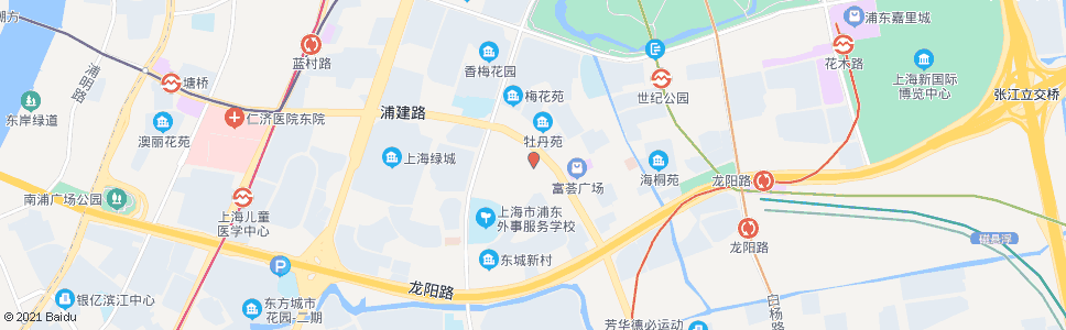 上海浦建路锦绣路(招呼站)_公交站地图_上海公交_妙搜公交查询2024