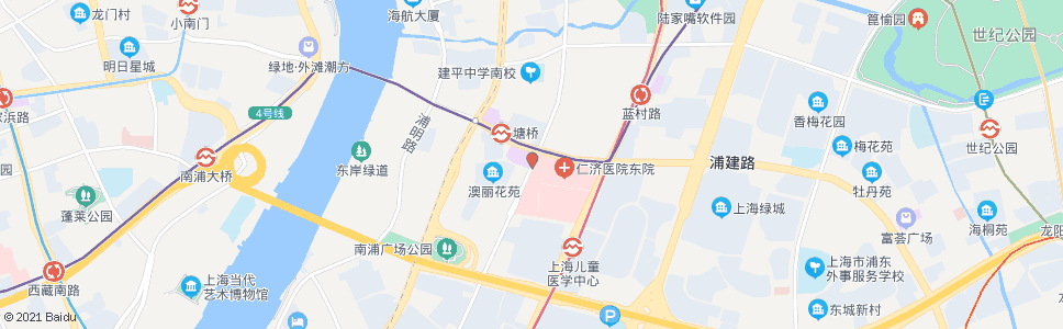 上海临沂北路浦建路_公交站地图_上海公交_妙搜公交查询2024