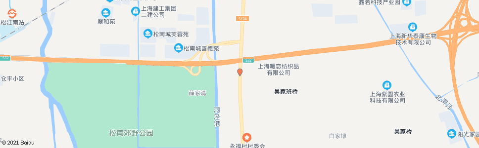 上海松卫北路塔闵路_公交站地图_上海公交_妙搜公交查询2024