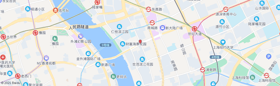 上海浦城路张杨路_公交站地图_上海公交_妙搜公交查询2024