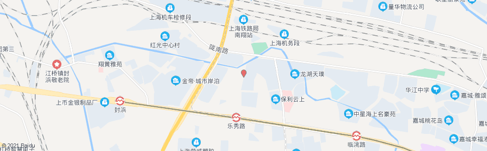 上海乐秀路嘉峪关路_公交站地图_上海公交_妙搜公交查询2024