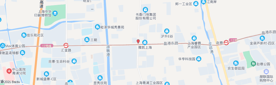 上海崧华路盈港东路_公交站地图_上海公交_妙搜公交查询2024