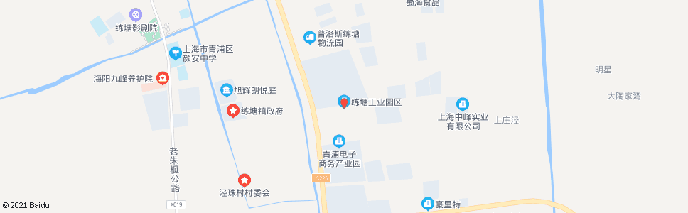 上海章练塘路蒸夏路_公交站地图_上海公交_妙搜公交查询2024